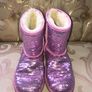Pink Sequence UGG Boots Image 2