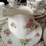Boxed Duchess English Bone China 21 Ps Tea Set "Carnation" Image 6