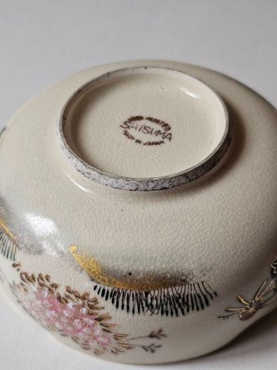 Vintage Japanese "Satsuma" Porcelain Bowl