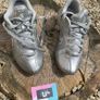 Silver Leather Nike Shox R4 Vintage Image 2