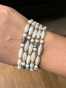 Sterling Silver Bead Bracelet