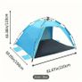 Beach Tent - Automatic! Super Extra Large. Folds Compact Image 5