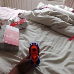 nerf gun with electric traget