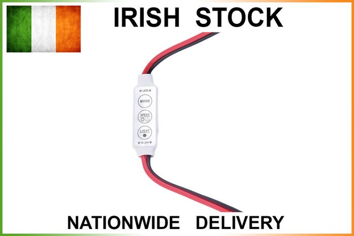 LED Dimmer Controller With 3 Key On/Off Switch 1 CH For LED Light Strip