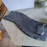 Natural Lovely Slate Serving Tray Chrome Antler Handles Image 5