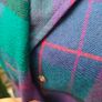 Vintage plaid purple and blue Blazer Dress Image 6