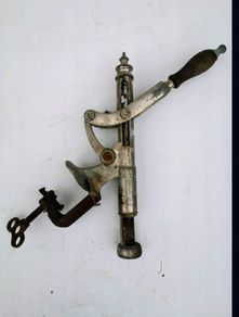 Old bar counter cork extractor
