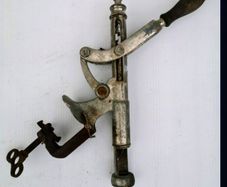 Old bar counter cork extractor