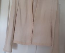 Fenn Wright Manson Cream Jacket Size 12