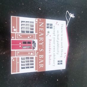 Wooden sign