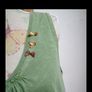Avoca distressed Green 100 % cotton top tunic Image 4