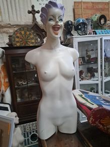 Vintage 70's Female Mannequin Torso