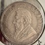 Silver 2.1/2 shillings ZAR Image 2
