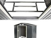 Metal Tool Shed Garden Shed Pitched Roof Metal