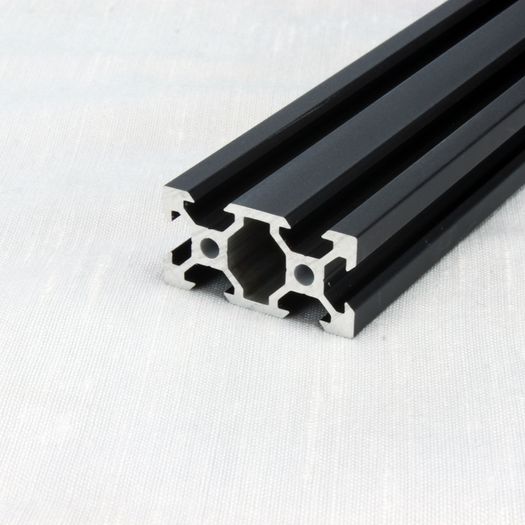 V slot 2040 Linear Rail Black Aluminium Extrusion