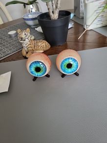 Glass eyes 10e each
