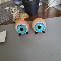 Glass eyes 10e each