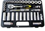 34pcs. 3/8 drive socket set inc.10 pcs deep socket