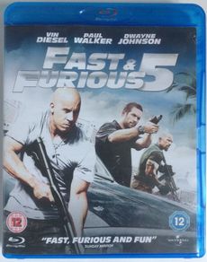 Fast & Furious 5 [2011] Paul Walker, Vin Diesel, Jordana Brewster, Tyrese Gibson, Gal Gadot, Ludacris, Matt Schulze, Sung Kang & Dwayne Johnson [Blu-ray Movie]