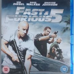 Fast & Furious 5 [2011] Paul Walker, Vin Diesel, Jordana Brewster, Tyrese Gibson, Gal Gadot, Ludacris, Matt Schulze, Sung Kang & Dwayne Johnson [Blu-ray Movie]