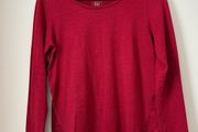 F&amp;F Red Soft Touch Active Gym Top Size M!