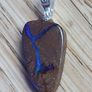 Australian Boulder Opal Pendant 5.55 ct on 925 Silver Image 5