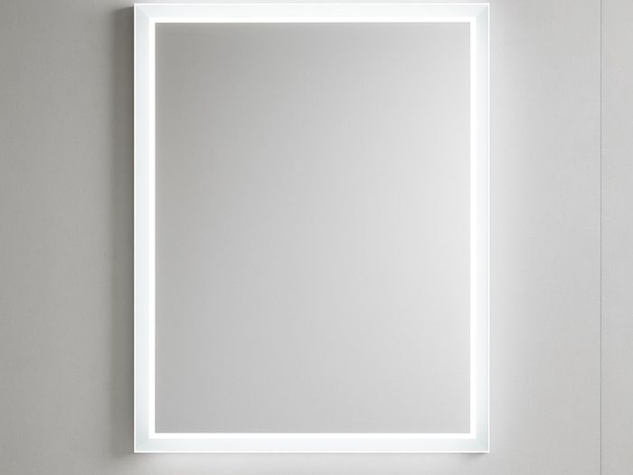 LED Mirror with Shaver Plug, 60x80cm
