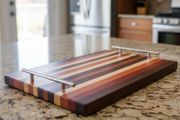 Made to Order Chopping Boards - Serving Trays - Walnut, Ash, Padouk, Purpleheart, Cherry, Maple, Oak - Any Design Boards