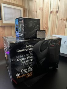 Blackmagic Cinema Camera 6k G2 + Blackmagic Camera Pro EVF + Angelbird 1TB AV PRO CF