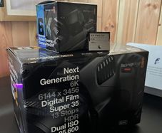 Blackmagic Cinema Camera 6k G2 + Blackmagic Camera Pro EVF + Angelbird 1TB AV PRO CF