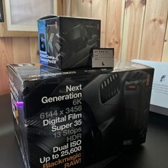 Blackmagic Cinema Camera 6k G2 + Blackmagic Camera Pro EVF + Angelbird 1TB AV PRO CF