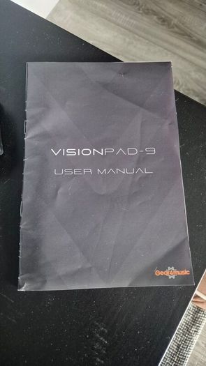 Visionpad 9 electric drum pad