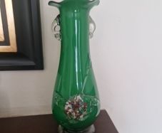 vintage retro glass vase