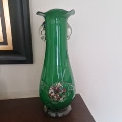vintage retro glass vase