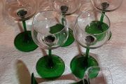 green stem glasses from the 70's,