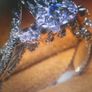 Vintage 3 Stone Fancy Engagement Ring Image 2