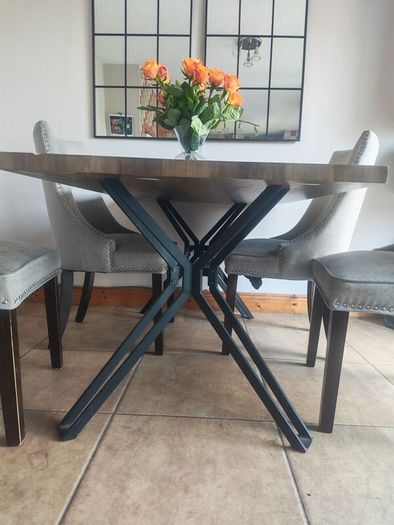 dining table and chairs