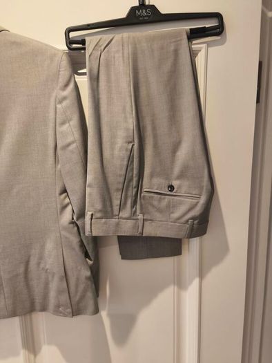 Marks and Spencer suit and shirt