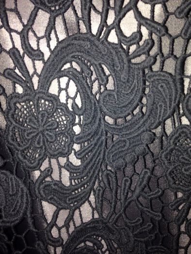 Warehouse crochet dress
