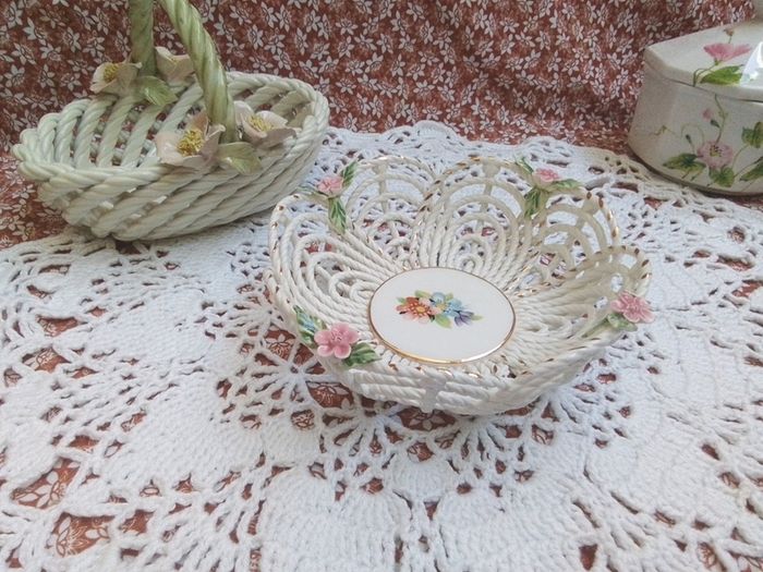 Three Continental Pottery Pieces