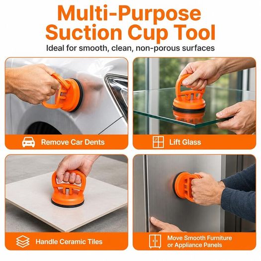 2 Pack 5.5cm Car Dent Puller Suction Cup Tool