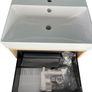 Cersanit Vanity Unit Lake Stone + Basin 60cm Image 5