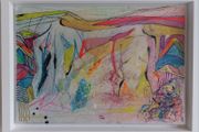 Original Abstract Painting Figurative Artwork