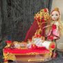 Apple White Doll & Fainting Couch Playset Image 3
