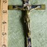 Antique 7"  Crosses - Crucifix Image 7