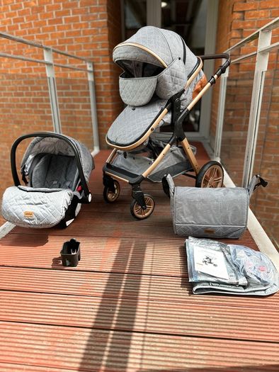 Brand new baby travel system 3 in 1 pram buggy