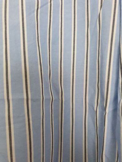 H&M shirt dress striped blue New
