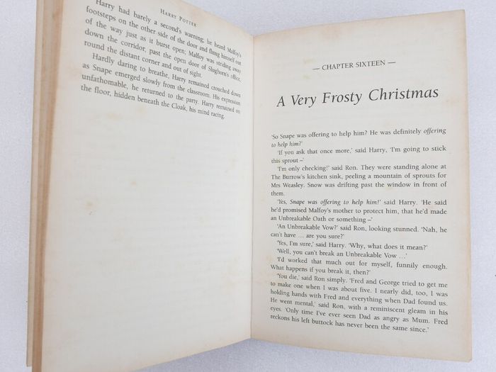 Vintage - Harry Potter and The Half Blood Prince, Rare Misprint, First Edition, J K Rowling, Hardback book