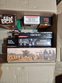 Boardgames and card decks
