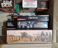 Boardgames and card decks